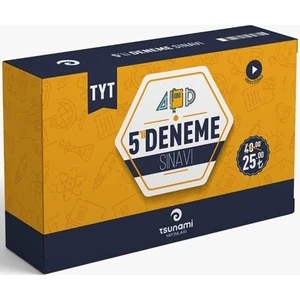 Tsunami Yayınları 5' Li Paket Deneme 12.sınıf