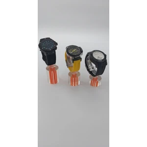 Stand Market  Saat Standı 3'lü Set Lazer Model Oval Turuncu