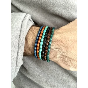 Padore Accessory 6 Adet Unisex Inanılmaz Şık Ahşap Bileklik