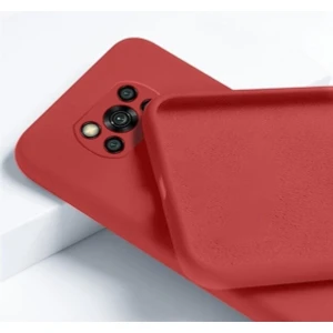 Xiaomi Poco X3 Nfc  X3 Pro Uyumlu Içi Kadife Kamera Korumalı Lansman Silikon Telefon Kılıfı