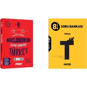 Ankara Yayıncılık 8.Sınıf  Güçlendiren Türkçe Soru Bankası+Hız Türkçe Soru Bankası