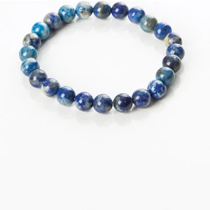 Zeynep Büyükbay Lapis Lazuli Doğal Taş Bileklik (8mm Küre Kesim)