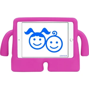 Redclick Samsung Galaxy Tab A8 10.5 2021 Tablet Kılıfı SM-X200 Çocuklar Için Kılıf - Koyu Pembe