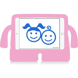 Redclick Samsung Galaxy Tab A8 10.5 2021 Tablet Kılıfı SM-X200 Çocuklar Için Kılıf - Açık Pembe