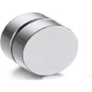 Yeşim Aksesuar  Mıknatıslı Deliksiz 8mm Titanyum Manyetik Erkek Küpe