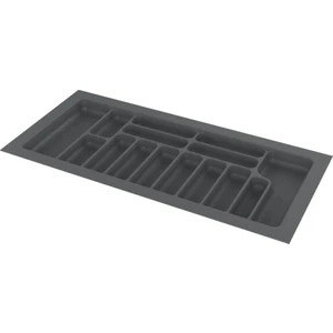 Çekmece Içi Plastik Kaşıklık Gri Renk 104X49 cm (15 Gözlü) S-2292-G