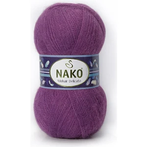 Mohair Delicate 01048 Mor Renkli %25 Yün %72 Premium Akrilik Yün İpi 100 gr