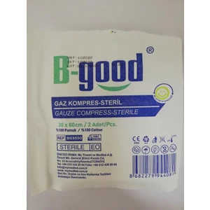B-Good Steril Gaz Kompres 30CM x 80CM 2'li