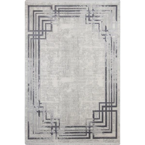 Ceremony Home Modern Gri Saçaklı Oturma Odası Halısı ve Salon Halısı, Halı A839B Y9