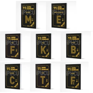 Hız Yayınları 11. Sınıf Tüm Dersler Soru Bankası Seti 7 Kitap
