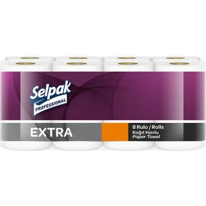 Selpak Professional Extra Rulo Kağıt Havlu 8'li