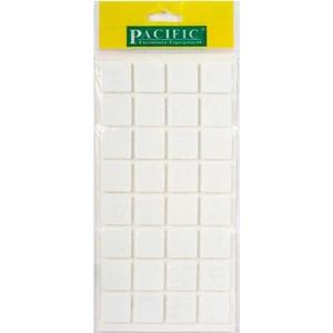 Beyaz Yapışkanlı Keçe 25x25 mm Zemin Koruyucu Kullanım İçin Pratik Çözüm