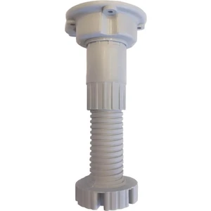 Ayarlı Plastik Baza Ayağı, 10-15 Cm, Beyaz
