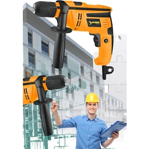 Japon Techno Hummer Drill 3400 V Sjs Metal Sanzıman Devir Ayarlı Matkap