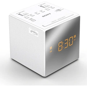 ICF-C1W Alarmlı Radyolu Saat Beyaz