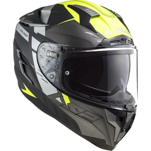 Ls2 Challenger Allert Mat Tıtanıum-Neon Sarı Kask