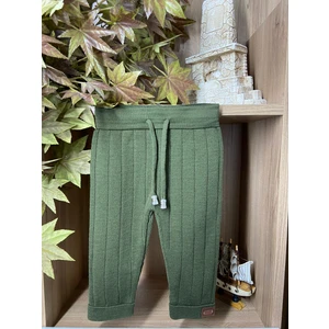 Meriç Bebe Beli Bağcıklı Fitilli Triko Pantolon