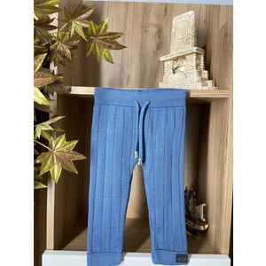 Meriç Bebe Beli Bağcıklı Fitilli Triko Pantolon