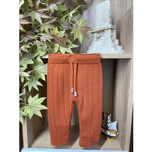 Meriç Bebe Beli Bağcıklı Fitilli Triko Pantolon