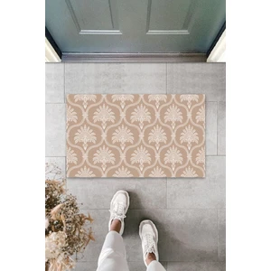 Silkcoat Home Dekoratif Dijital Otantik Motif Pudra Kapı Paspası Dış Mekan Paspas