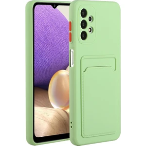 Samsung Galaxy A32 / M32 5g Için Iyi Korumalı Kartlıklı Esnek Tpu Telefon Kılıfı (Yurt Dışından)