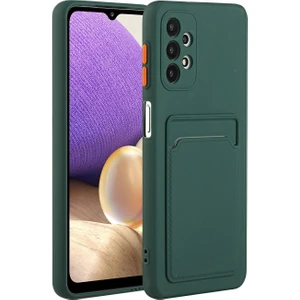 Samsung Galaxy A32 / M32 5g Için Iyi Korumalı Kartlıklı Esnek Tpu Telefon Kılıfı (Yurt Dışından)