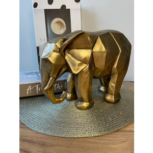 Geometrik Fil,polyester Biblo, Hediyelik, Dekoratif Ürünler, Dekoratif Obje ve Biblo