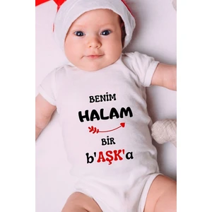 Tuğba Baby Özel Tasarım Bebek Zıbın - Çıtçıtlı Body (Benim Halam Bir B'aşk'a!)