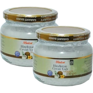 Hindistan Cevizi Yağı 2 x 250 gr (Soğuk Pres)