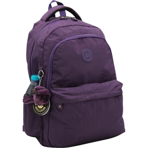 Su Geçirmez Kumaş Moden Mor Unisex Kadın Okul Sırt Çantası 2200