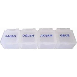 Herşey Marketing Günlük Ilaç Kutusu