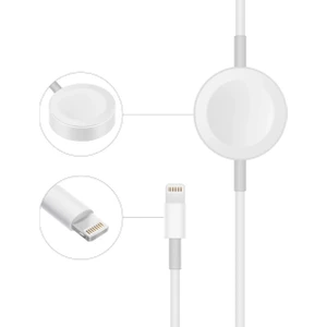Fitplus FP-113 Apple Watch Uyumlu Manyetik Şarj Kablosu 1mt