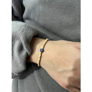 Padore Accessory Unisex - Çok Şık Nazar Boncuklu Ahşap Bileklik | Handmade