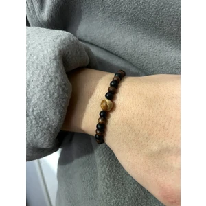 Padore Accessory Unisex - Çok Şık Jasper Taş Detaylı Bileklik | Handmade