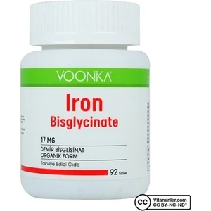 Iron Bisglycinate Demir 92 Kapsül