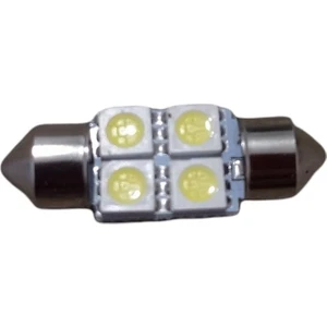 2 Adet 29MM Sofit LED Aydınlatma Tavan Plaka Oto Iç Aydınlatma Süper Güçlü Beyaz Işık