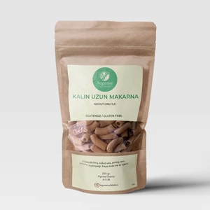 Glutensiz Bakliyat Unlu Nohut Unlu Kalın Uzun Makarna (200 gr)