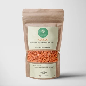Glutensiz Bakliyat Unlu Kırmızı Mercimek Unlu Kuskus (200 gr)