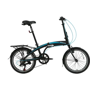 20J Bisan FX3500 Katlanır Bisiklet - Siyah Mavi
