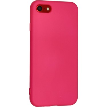 Zipax iPhone 8 Kılıf Nano Içi Kadife Silikon - Koyu Pembe Fiyatı