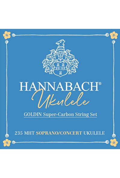 Hannabach 235MHT Soprano/concert Ukulele Tel Seti