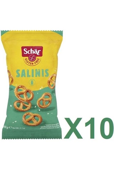 Schar Salinis Glutensiz Tuzlu Halka Kraker 60 gr x 10