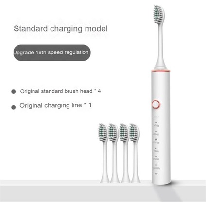 5 Vites Ayarı Akıllı Elektrikli Diş Fırçası USB Şarj Edilebilir Ultrasonik Diş Fırçası Ipx7 Sınıf Su Geçirmez Elektrikli Diş Fırçası ( Yurt Dışından) fiyatları
