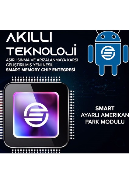 Car Accesorıes Ayarlı Amerikan Park Modulu  Yeni Nesil Smart