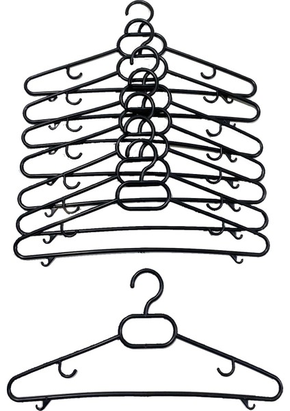 Plastik Elbise Askısı 12 Adet Ekonomik Elbise Askılığı Askılık Etek Askısı Pantolon Askısı