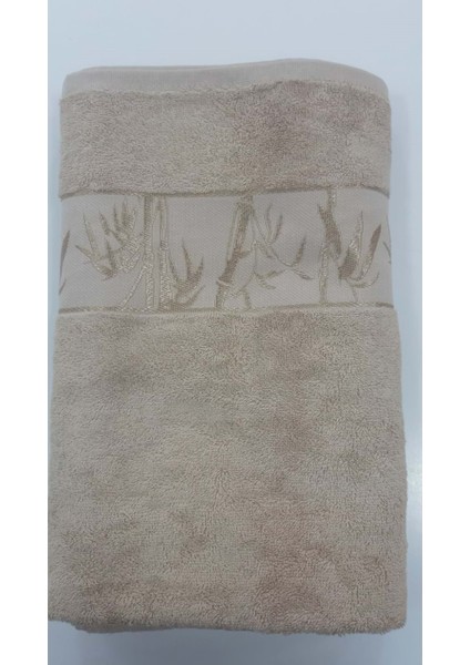 Bamboo Banyo Havlusu Cappuccino 90*145 cm
