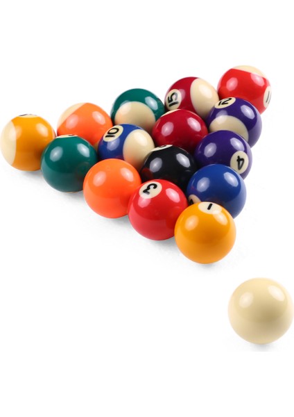 25 mm / 38 mm Çocuk Bilardo Masa Topları Set Reçine (Yurt Dışından)