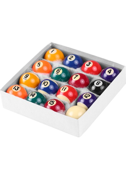 25 mm / 38 mm Çocuk Bilardo Masa Topları Set Reçine (Yurt Dışından)