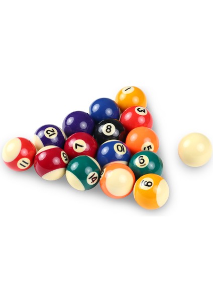 25 mm / 38 mm Çocuk Bilardo Masa Topları Set Reçine (Yurt Dışından)