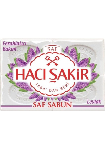 HACI ŞAKİR BEYAZ SABUN LEYLAK 600 G